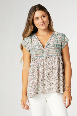 Dawn Cap Sleeve Top