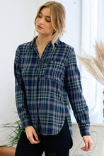 Hi/lo Half Placket Shirt