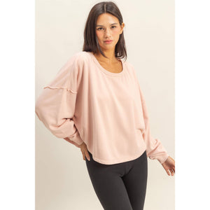 Oversized Drop Shoulder Sweatshirt