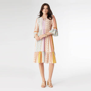 Willow Light Pastel Tiered Dress