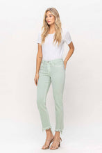 MID RISE STRAIGHT JEAN IN MINT