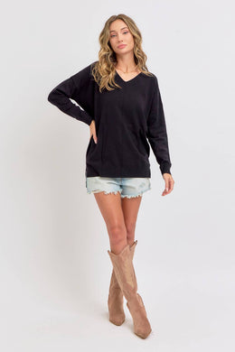 SOFT COZY CASUAL KNIT TOP