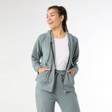 Weekend Brushed Long Sleeve Full Zip Hoodie