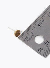 18K Gold Dipped Dog Paw Stud Earrings