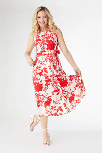 Francesca Floral Print Dress