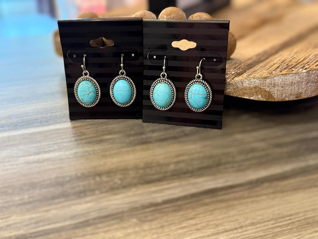 Turquoise Drop Earrings
