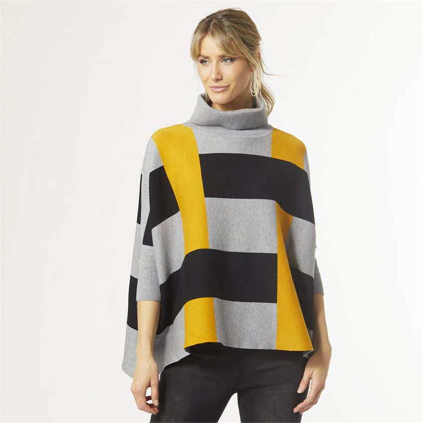 Phaedra Oversized Colorblock Sweater
