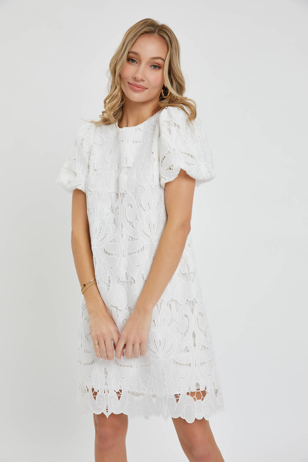 CROCHET LACE DRESS