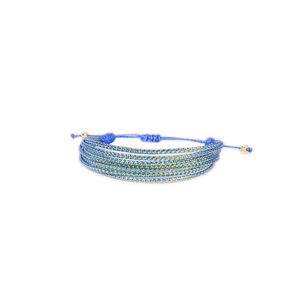 Vakano Bracelets - Caribbean Blue Wave Bracelet
