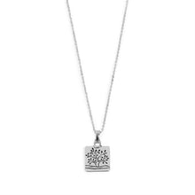 Square Tree Necklace