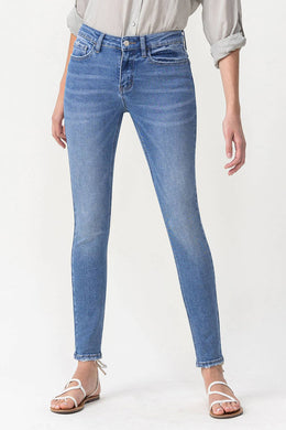 MID RISE ANKLE SKINNY