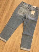 Kassie Paint Splattered Boyfit Jeans
