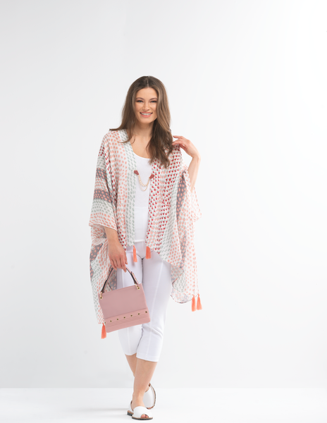 Sadie Dots and Stripes Wrap