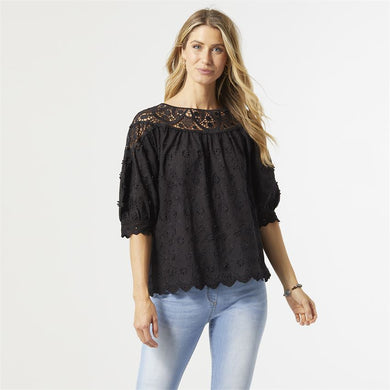 Heatherton Eyelet Top